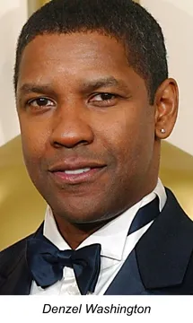 American Gangster, Deja Vu, Fences, Flight, Gladiator 2, Inside Man, Man on Fire, Out of Time